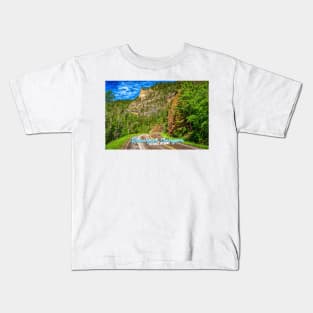 Spearfish Canyon Scenic Byway Kids T-Shirt